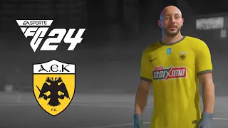 EAFC 24 PS5 - AEK ATHENS - PLAYER FACES AND RATINGS - 4K60FPS