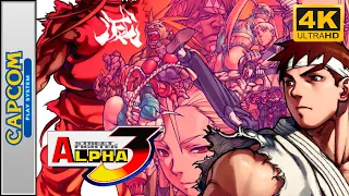 Street Fighter Alpha 3 (CPS-2/Arcade) Longplay 4K 60FPS