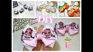 #Diy Laço do laço de fitas de 2,5 cm 🎀Как сделать шаблон для принтованных лент своими руками 🎀