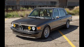 1975 BMW e12 Driving