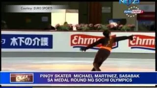 Filipino Skater Michael Christian Martinez To Compete For Medal in Sochi Winter Olympics