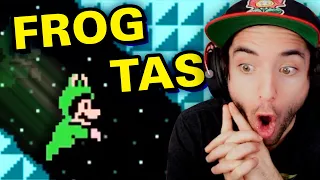 Reacting to the Weirdest Mario 3 Speedrun