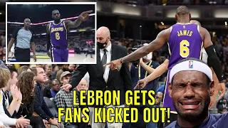 LeBron James Gets Pacers Fans KICKED OUT Of Game! | Ultimate Beta Proves He Can't Take Criticism!