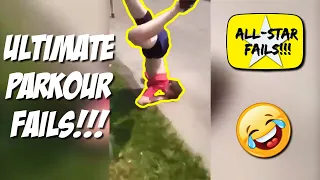 ULTIMATE PARKOUR FAILS | Best Parkour Fails Compilation 2019