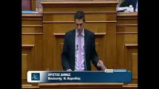 Χρίστος Δήμας, Συζήτηση Προϋπολογισμού 2013