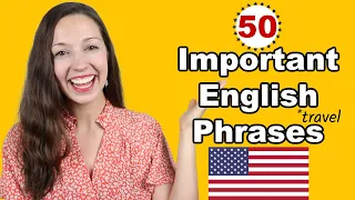 50 Important English TRAVEL Phrases