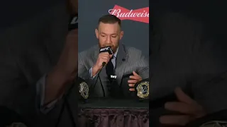 McGregor`s inspirational post-fight speech