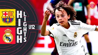 HIGHLIGHTS: FC Barcelona vs Real Madrid La Liga Promises U12 2019