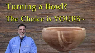 Turning a Basic Bowl on the Wood Lathe       with Sam Angelo