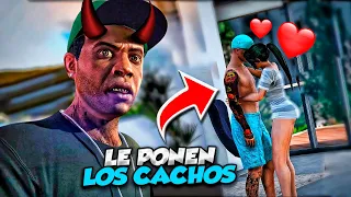 😬Le ponen los CUERNOS a mi amigo 🦌 en el VIDEOJUEGO más Realista!! GTA V Roleplay