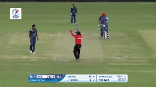 Mohammad Haroon Batting Highlights | Afghanistan vs Sri Lanka | U19 Tri Series | ACB