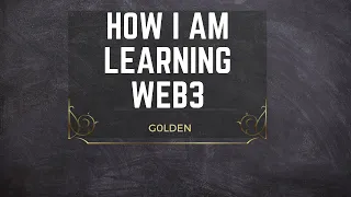 How I am learning Web3! (Smart Contracts, Security, Bug Bounty)