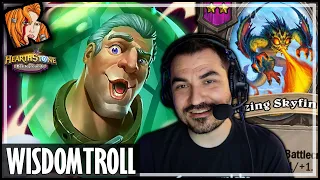 WISDOMBALL IS SUCH A TROLL! - Hearthstone Battlegrounds