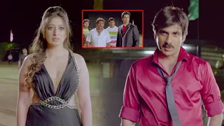 Yevanda Tamil Movie Scenes | Ravi Teja Best Intro Scene | Ravi Teja Saves Raai Laxmi from Goons