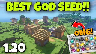 🔥God Seed For Minecraft 1.20 | Bedrock And Pocket Edition | Seed Minecraft 1.20