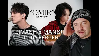 DIMASH & MANSUR  2024  QUDAIBERGEN "OMIR" LIVE (REACTION)