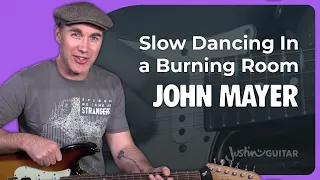 How to play Slow Dancing In A Burning Room on the guitar