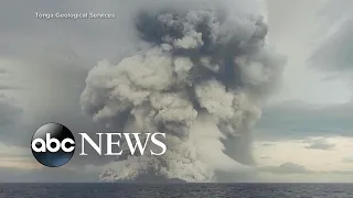 What we know about the volcanic eruption near Tonga