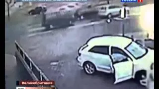 Британка не дала угнать свой автомобиль The British did not let to steal your car