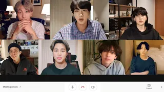 Types of students during online classes (feat. BTS & Bang PD)