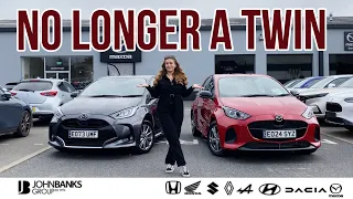 The long history of re-badged cars - Mazda 2 Hybrid Facelift comparison UK