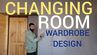 Changing room wardrobe design by shakeel wani