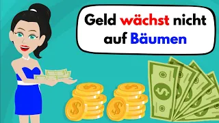 Deutsch lernen | Geld wächst nicht auf Bäumen | Wortschatz und wichtige Verben