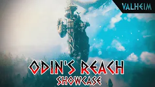 Valheim Build - Odin's Reach - Floating Castle, Showcase