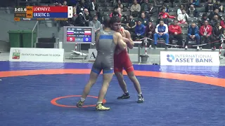 Repechage GR - 60 kg: Z. LOKYAEV (RUS) v. D. ERSETIC (POL)