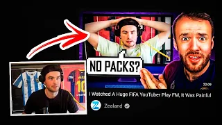 Reacting to “I Watched A Huge FIFA YouTuber Play FM, It Was Painful” 💀🤣