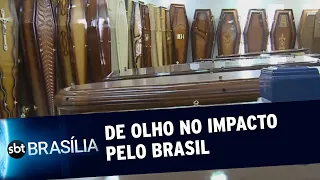 Setor funerário se antecipou em preparo para o DF | SBT Brasília 10/06/2020