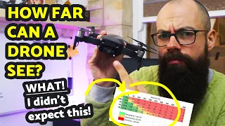 How far can a drone see? The eye-opening calculations!