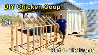 Building a DIY Chicken Coop - Part 1 (The Frame)