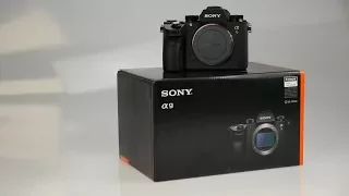 Sony A9 unboxing