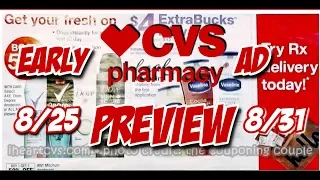 CVS EARLY Ad Preview 8/25 - 8/31 // SUPER CHEAP P&G PROMO! // Shop with Sarah