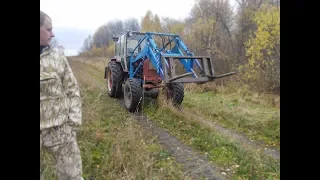 Крутейший ЮМЗ 4х4 В болоте. Настоящий франкенштейн!) (Правильный тест драйв)