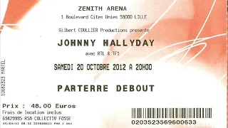 Johnny HALLYDAY Live 2012 (Lille)