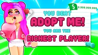 I Became the RICHEST Roblox Adopt Me Player!