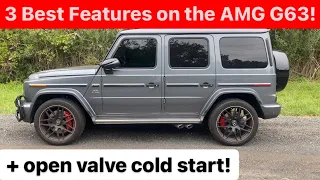 2022 Mercedes AMG G63 Cold Start, Review & Acceleration! 4K