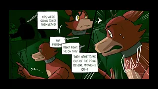 Lost souls CHAPTER 2 part 1 (fnaf comic dub)