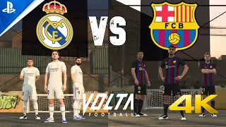De Jong, Lewandowski, Pedri vs Benzema, Modric, Kroos - VOLTA FIFA 23 | PS5 [4K60 | HDR]