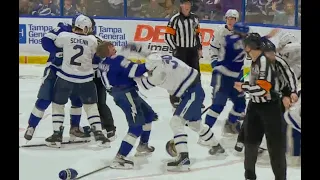 "Papi's gonna stand his ground" - Game 3 shenanigans between the Leafs and Lightning