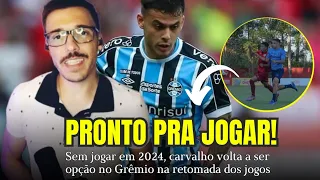 🚨🔵 SEM JOGAR EM 2024 ELE VOLTA A SER OPÇÃO NO #GRÊMIO NA RETOMADA DOS JOGOS!..