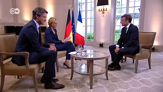 Entrevista: Macron fala de seu projeto para a UE