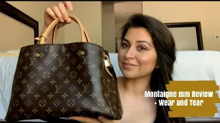 Louis Vuitton Montaigne mm 2020 Review + Wear and Tear
