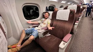 What is it like to travel first class on a BALA TRAIN in Japan | Is it worth it?