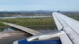 230426 Delta Air Lines DL2551 Los Angeles-Portland Landing