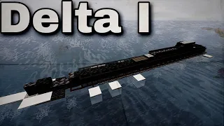 Проект 667Б "Мурена" (Delta I) (РПКСН/SSBN) | Minecraft Tutorial | 1:5 Scale