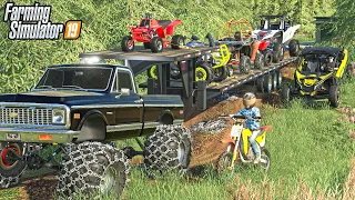 WEEKEND RIPPIN' WITH "THE BOYS!" | CAN-AM MAVERICK | FARMING SIMULATOR 2019