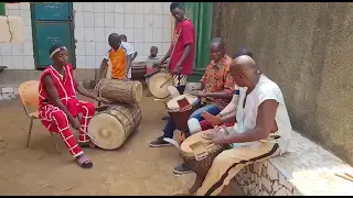 African Music with mansa camio et familly  drum class